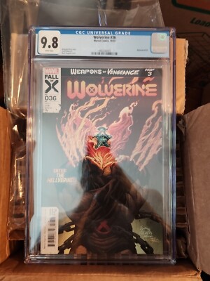 Wolverine 36 CGC 9.8 Marvel Comics 1st App Hellverine Ghost Rider 2023 NM/M