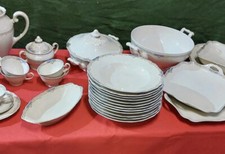 Hutschenreuther Hohenberg 1814-1939 Porzellan Service 54 Tlg