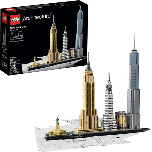 LEGO Architecture New York City 21028, Build It Yourself New York Skyline Model