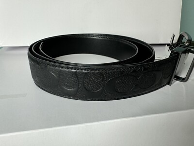 Coach Leather Wide Belt Coach Mens Dress 1.5 main image 2