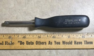 From estate-Snap-on TM 4A 1/4'' drive nut driver