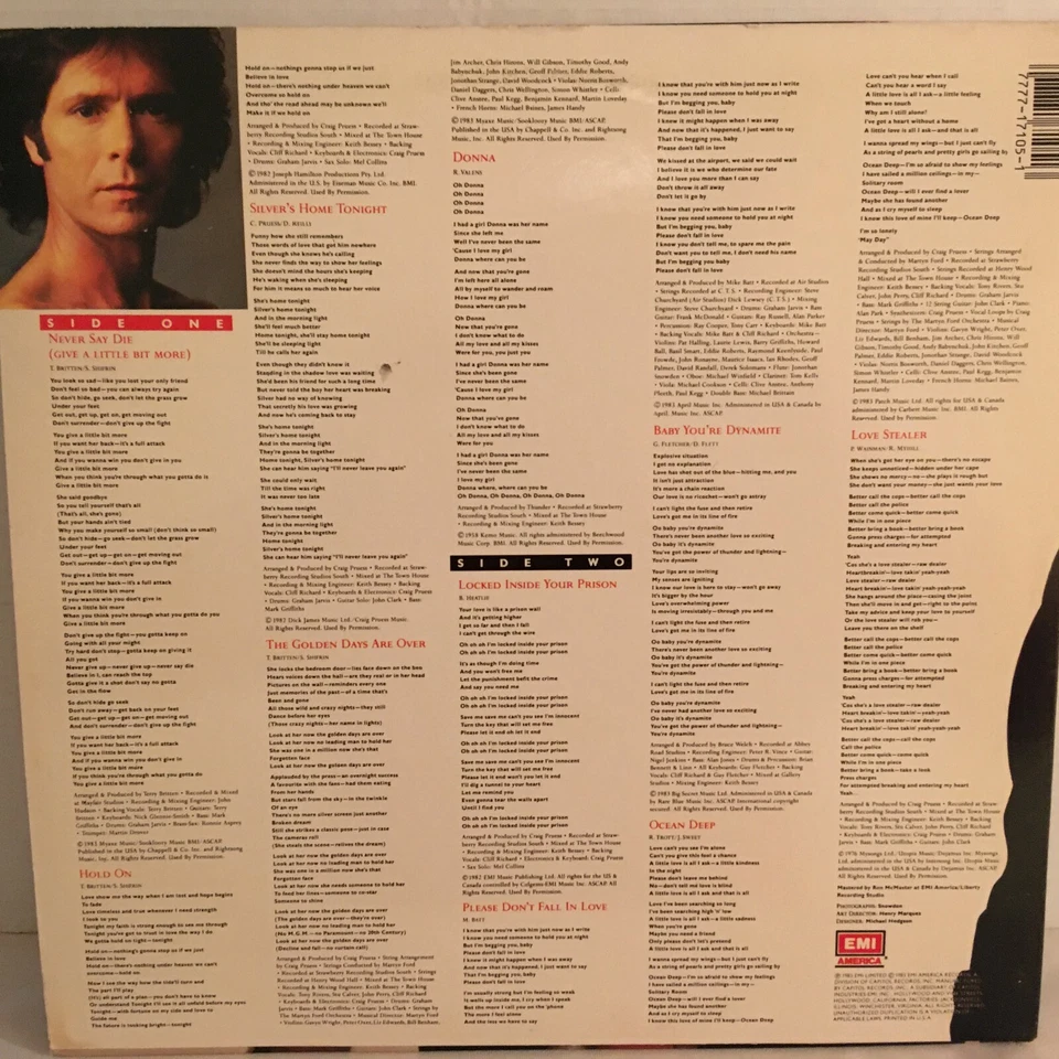 CLIFF  RICHARD                  LP      GIVE A LITTLE BIT MORE  ( PROMO ) Foto 2 de 4