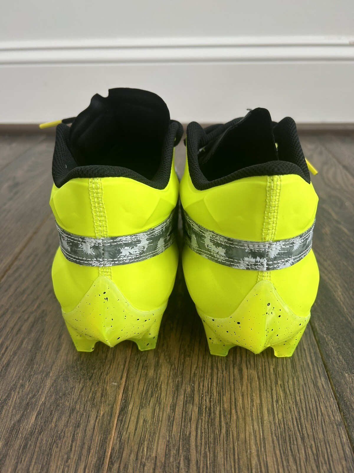 New Nike Vapor Edge Elite 360 2 Volt Black Football Cleats FB3347 703