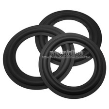 2pcs 5"/5.5" Inch Speaker Rubber Folded Edge Woofer Repair Side Surround Circle
