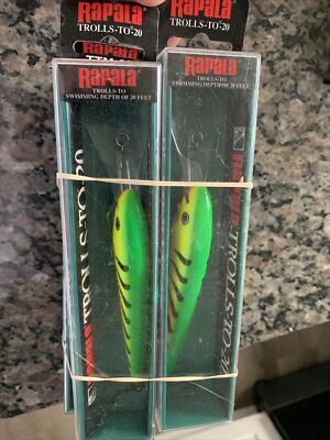 Leurre Rapala Trolls To 15 - Perche Jaune - Balsa - 1/2 Oz - Profondeur 15ft - Neuf