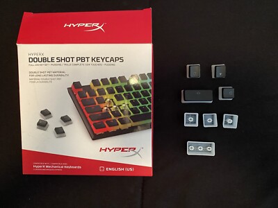 HyperX Double Shot PBT Keycap Set