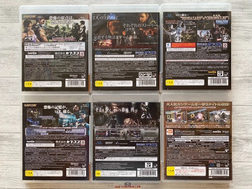 SONY PS3 Biohazard Resident Evil 5 6 & HD Remaster & Chronicles HD & BIG 3 set - Picture 2 of 14