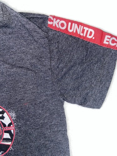 Ecko UnItd Boys The Classic T-Shirt Short Sleeve Black Graphic Logo Size 6 - Picture 3 of 9