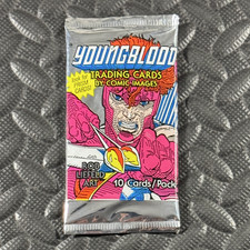 YOUNGBLOOD BRAND-NEW SEALED PACK OF 10 CARDS 1992 COMIC IMAGES BUY MORE & $AVE