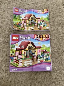 LEGO Friends Heartlake Stables 3189 Complete Set w/ Minifigures & Instructions