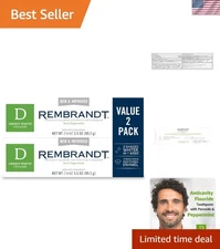 Toothpaste Whitening Deeply White Peroxide Peppermint Fresh 2 Pack