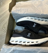 On Cloudleap Damen Sneaker Schwarz Weiß Mesh...