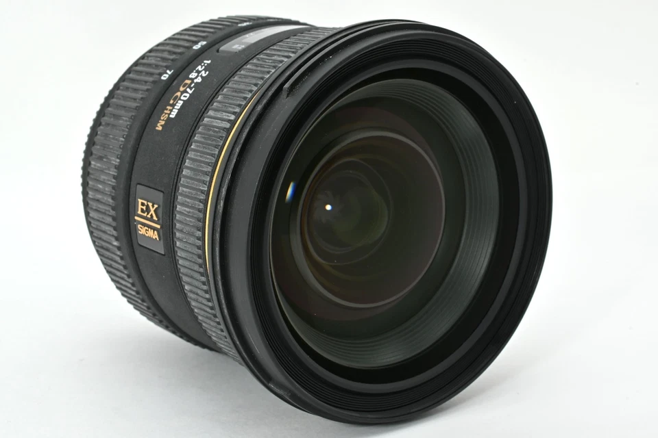 Sigma 24-70mm F2.8 DG HSM EX AF Zoom Lens Nikon F Mount 9745 - Image 4 of 4