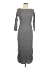 Uniqlo Women Gray Casual Dress M
