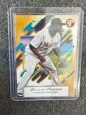 2025 Topps Pristine - Hanley Ramirez #104 - Gold Refractor /50 - Miami Marlins