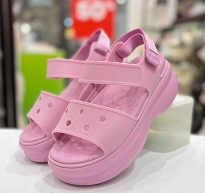 CROCS Womens SOHO Y STRAP SANDAL 211755-5BX HYDRANGEA W 5-9