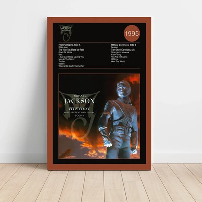 Michael Jackson   HIStory - Past, Present And Future 1 Fine Art Album Poster