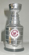 CLEVELAND BARONS LABATT NHL HOCKEY MINI STANLEY CUP VERY GOOD