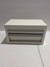 Kobalt Mini 2 Drawer Steel Tool Box White Finish New 5462035 Model 54417