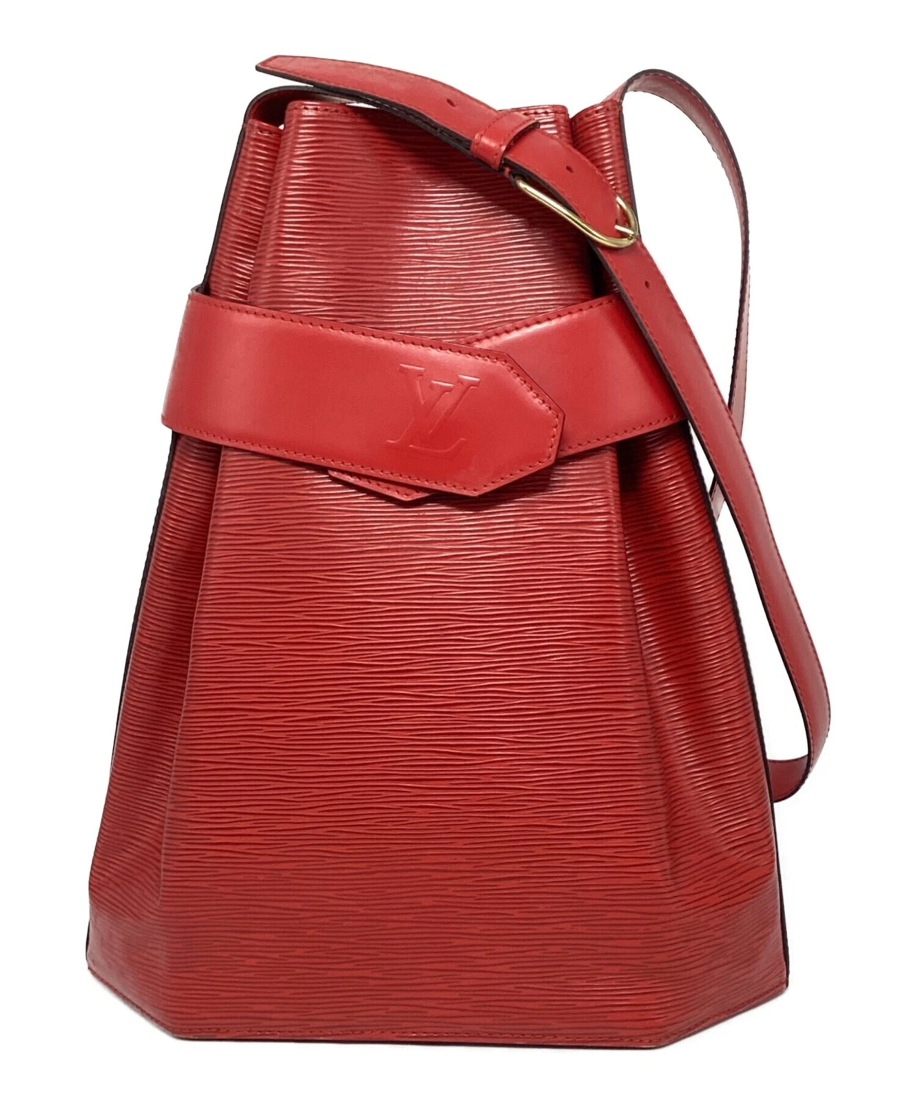 Vuitton — Louis Vuitton Epi Sac De Poche Shoulder Bag One Shoulder M80197 Red #TFB6472