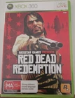 Red Dead Redemption Xbox 360 Game PAL Complete w/ Manual Map Like New Mint Disc