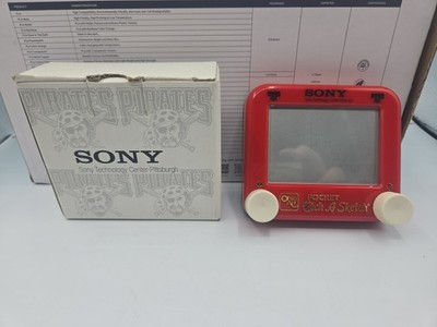 Nice Pittsburgh Pirates Sony Pocket Etch-a-sketch SGA Rare