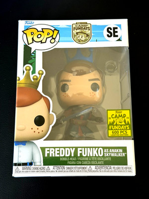 FUNKO POP! Freddy Funko as Anakin Skywalker LE 600 SDCC 2023 Camp FunDays 