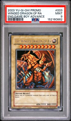 Yu-Gi-Oh! Winged Dragon of Ra End Game Boy Advance Promo #003 PSA 9 Mint