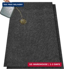 2 Pack Garage Floor Mat 60 X 36 Inch Oil Spill Mat for under Car Driveway Mats