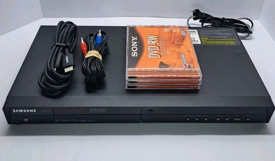 Samsung DVD-R155 HDMI DVD Recorder  Plays Great W/ HDMI & NEW ( 3) DVD-RW Discs