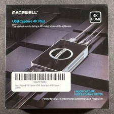 Magewell USB Capture HDMI 4K Plus.     P/N:320900000.