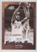 2009 Upper Deck Greats of the Game Numbered to 50 38/50 Lionel Hollins #24 2k3