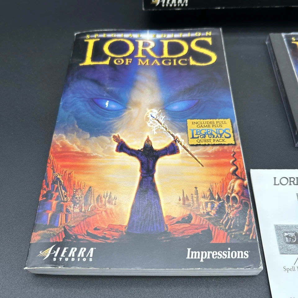 LORDS OF MAGIC SPECIAL EDITION : CD-ROM PC WIN 98/2000/XP VINTAGE BIG BOX - Mint - Image 3 of 4