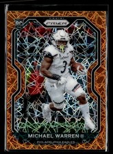2020 Panini Prizm Michael Warren II #345 Prizm Lazer Rookie