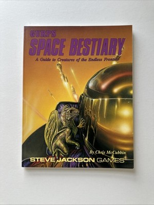 GURPS Space Bestiary Steve Jackson Games RPG Rollenspiel Regelbuch 1990 #6503