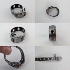 Balenciaga Q:2 / Le Cagole Bracelet in Silver BNWB Small