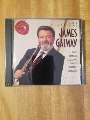 The Classical James Galway CD Bach Handel Telmann + New/ Sealed