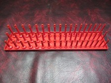 Snap On KA123METRD 1/2" Metric 3-Row Post-Style Socket Tray (Red)