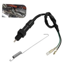 Motorcycle Rear Brake Stop Light Switch, Rustproof Tail Light Switch with 2