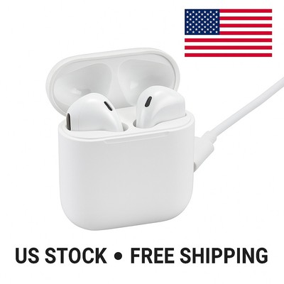 Headphones with Charging Case Headset Fit for Apple Samsung Bluetooth Airpods