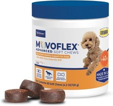 Advanced Soft Chews Hip and Joint Support Supplement for Small Dogs - 60 Count b