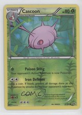 Cascoon Reverse Foil Pokemon XY Roaring Skies #6