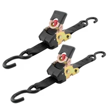 Erickson 34416 Pro Series Black 2" x 10' Retractable Ratcheting Tie-Down Strap