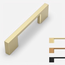 10 Pack Brushed Gold Cabinet Pulls 3 Inch Kitchen Hardware Drawer Handles