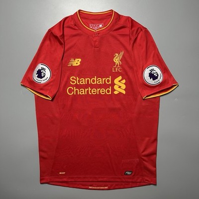 LIVERPOOL NEW BALANCE 2016/2017 FOOTBALL JERSEY #10 COUTINHO SIZE