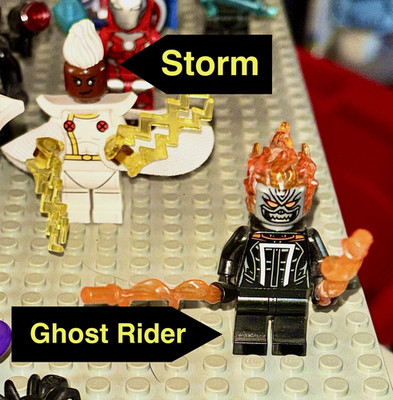 LEGO Marvel Minifiguren Konvolut mit Spider-Man, Thanos, Loki, Thor & Groot