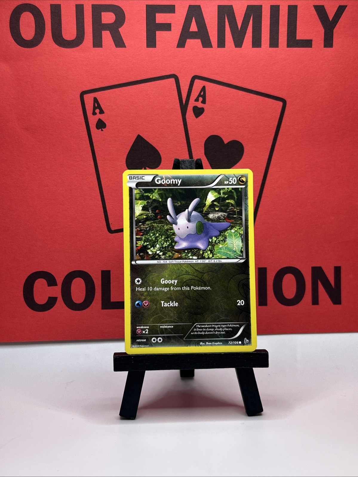 Goomy 72/106 Flashfire Common Reverse Holo 2014 Pokemon Card