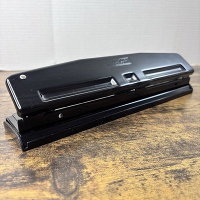 Vintage PUNCHODEX by Rolodex, Model P-49 Multi Hole PAPER PUNCH