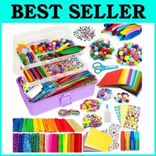 Christmas Crafts Kit for Kids - 1176 Pieces