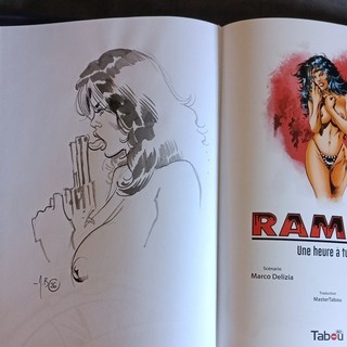 RAMBA Une heure à tuer Tabou Delizia Bulgarelli dédicacé signé album 2026